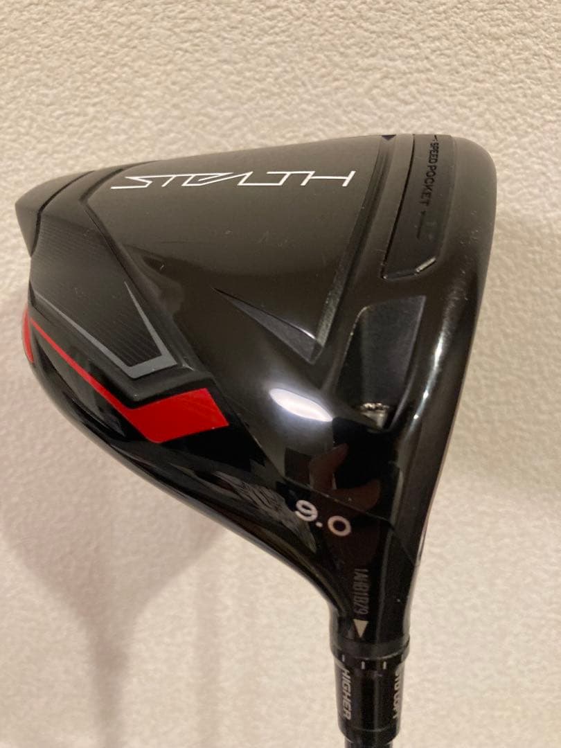 （良品）TaylorMade ステルスStealth ドライバー ヘッド9度