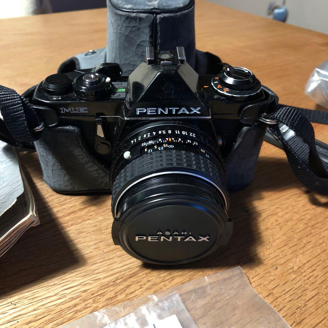 極美品フィルムカメラPENTAX ME 3種類レンズ付き