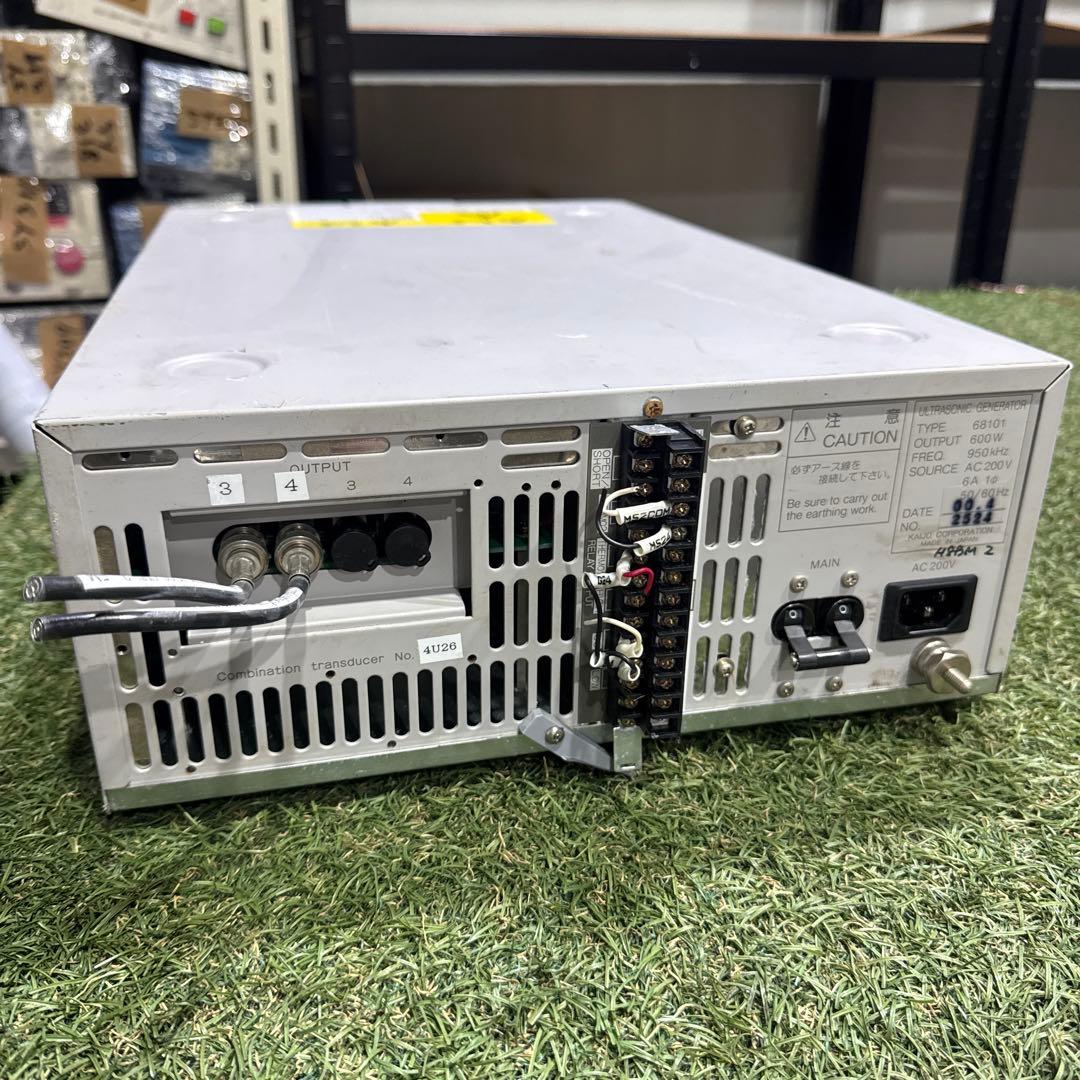中古 Kaijo 68101 超音波発電機 600W 950KHz