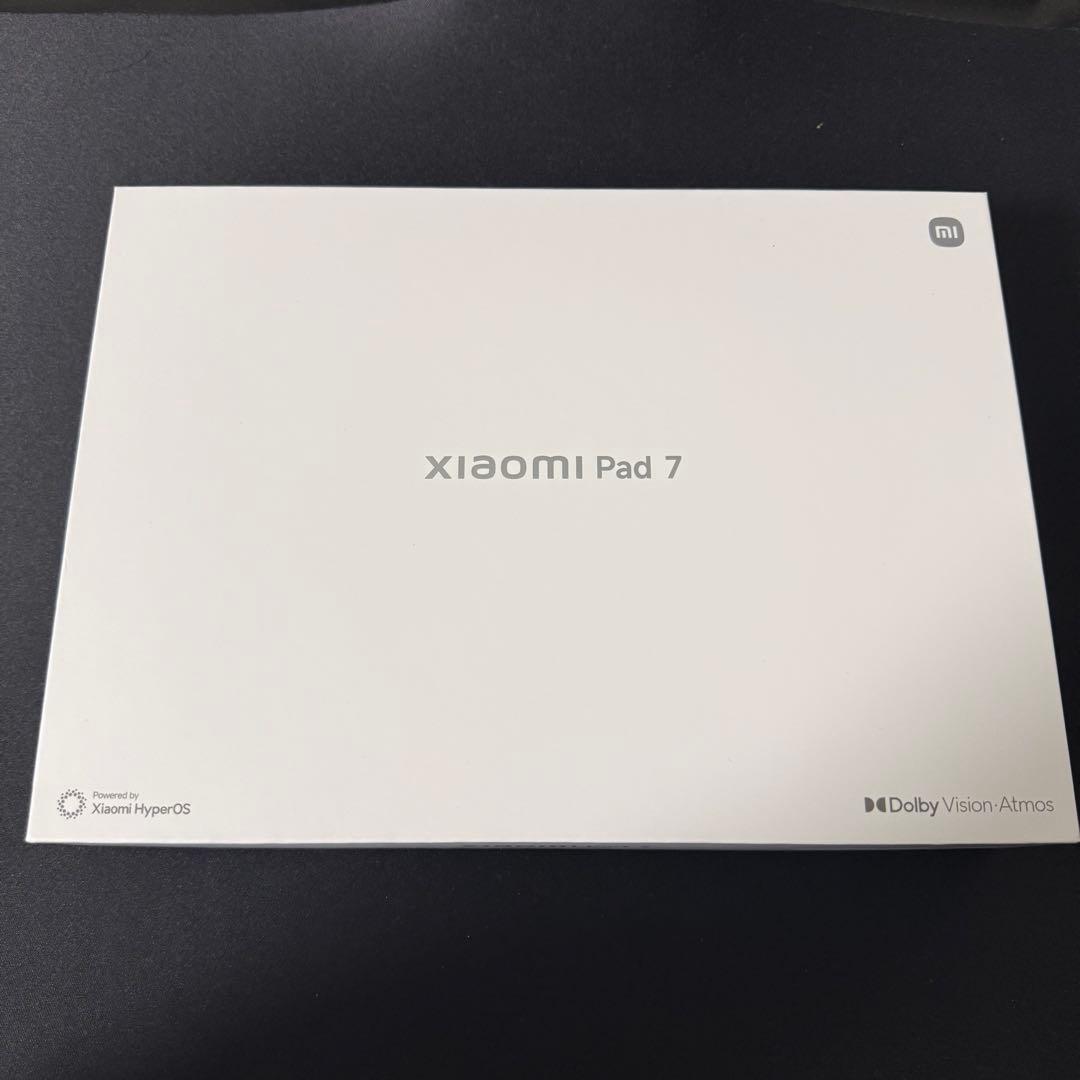 Xiaomi Pad7 8GB 128GB 120Hz 箱あり 新品フィルム付き
