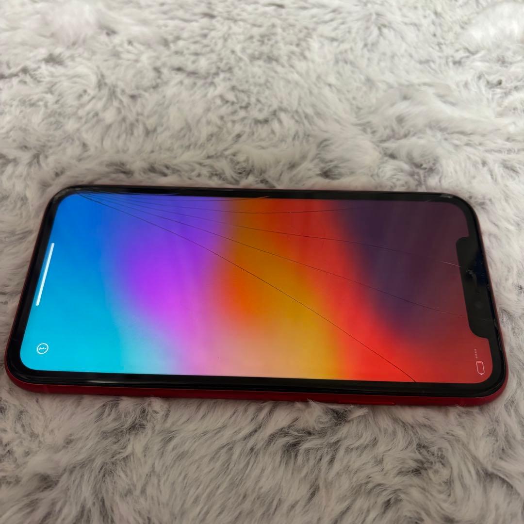 【ジャンク】Apple iPhone 11 レッド 本体