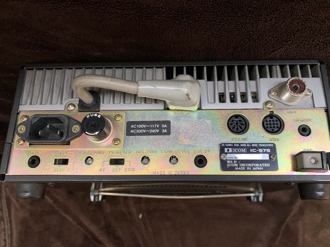 y*m様 ICOM IC-575 トランシーバー