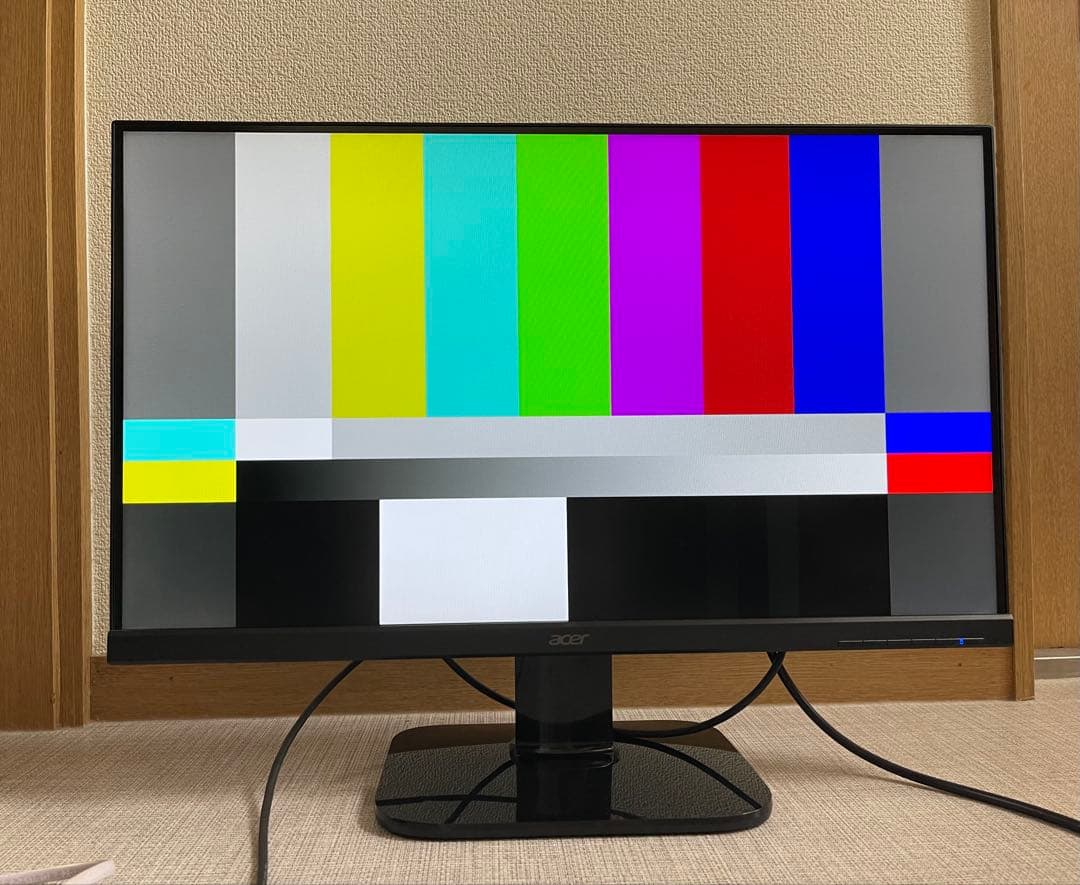 【美品】Acer 27インチ フルHD液晶モニター KA270H Abmidx