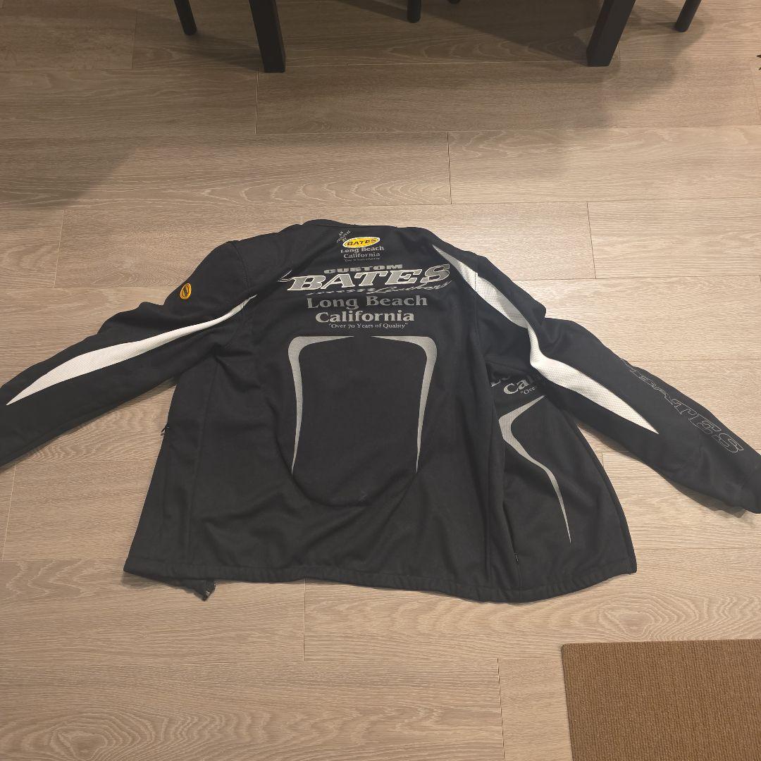 BATES ブラックジャケット メッシュライニング