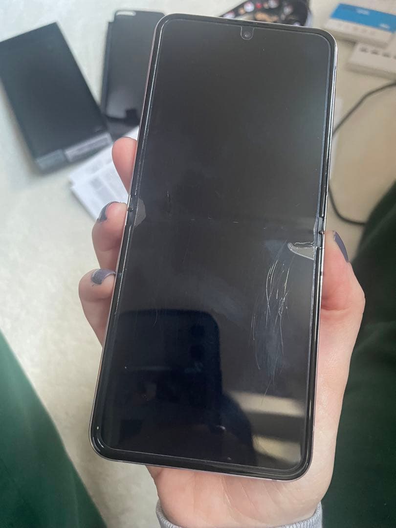 ナツ竹中Samsung Galaxy Z Flip5パープル 本体