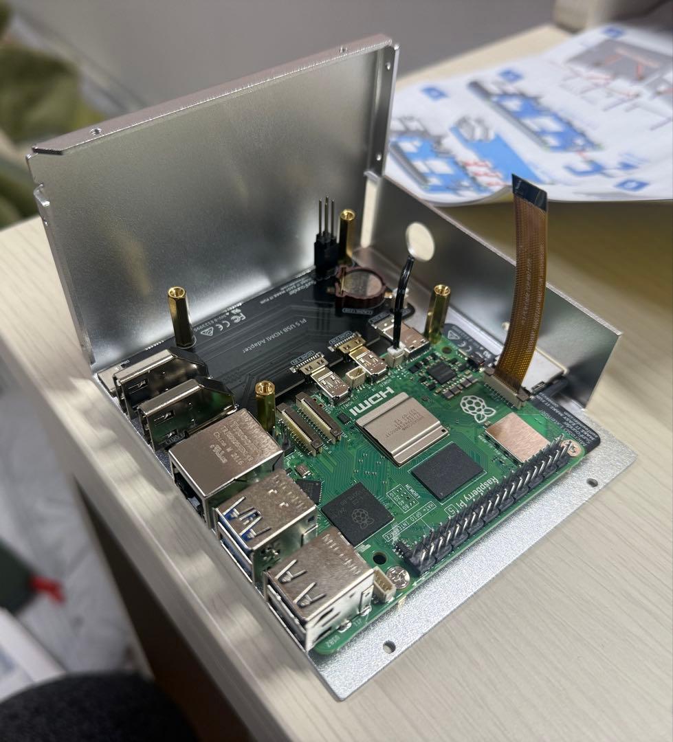 ラズベリーパイ5 4GB +PIRONMAN5 SSD512 GB付き