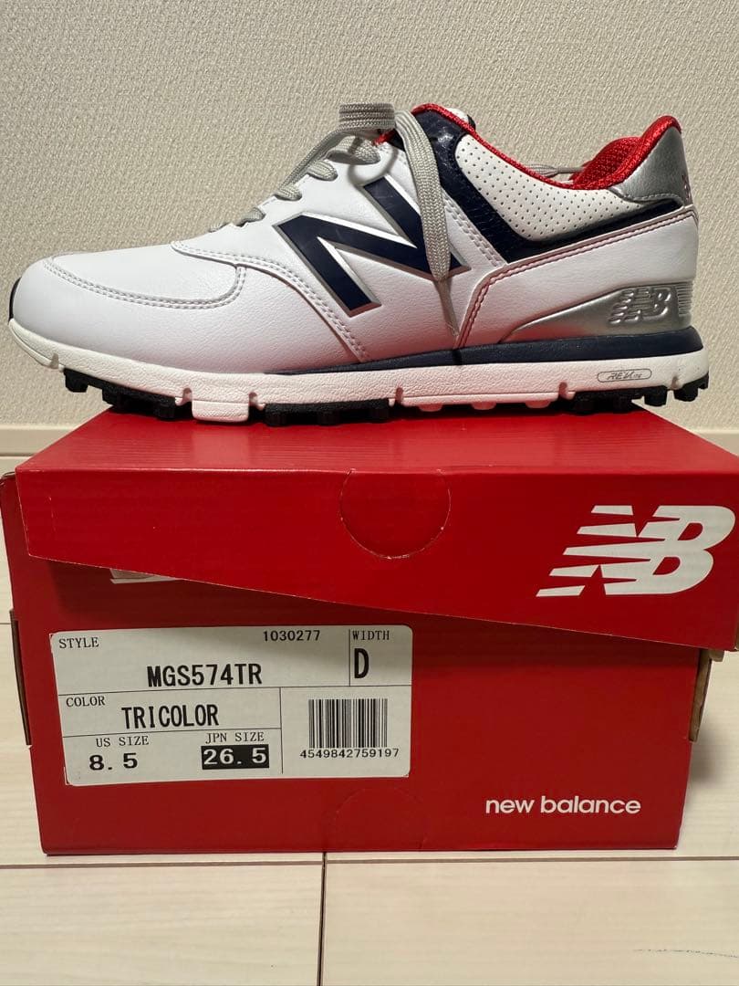 New Balance ニューバランス574 ゴルフシューズ ホワイト