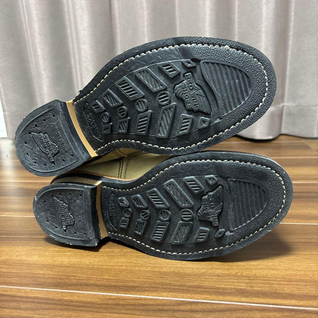 レッドウイング8268エンジニアベージュラフアウト【8D 26センチ11年良品】