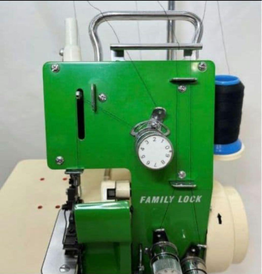 整備済 動作良好 ジャノメ FAMILYLOCK ロックミシン FR-750