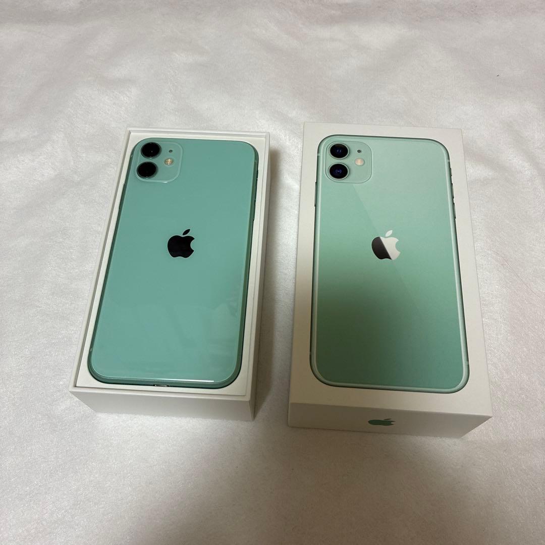 Apple iPhone 11 ミントグリーン 本体