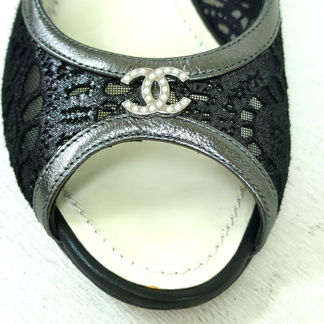 ちろりん様CHANEL シャネル　ミュール　パンプス　ココマーク36 1/2 C