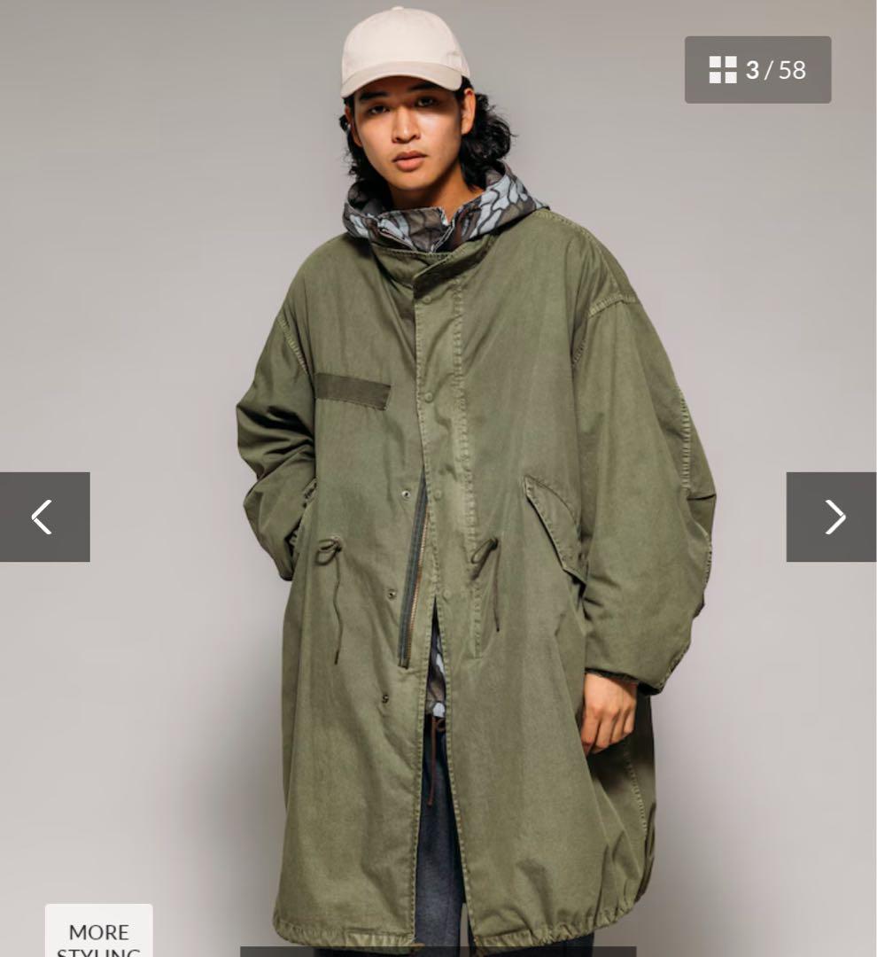 freak's store フェード加工M65 LINER SET モッズコート