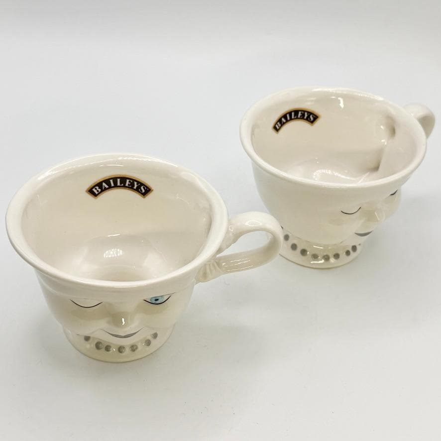 BAILEYS フェイスカップ ヘレンハント 2つセット ペア ベイリーズ 陶器
