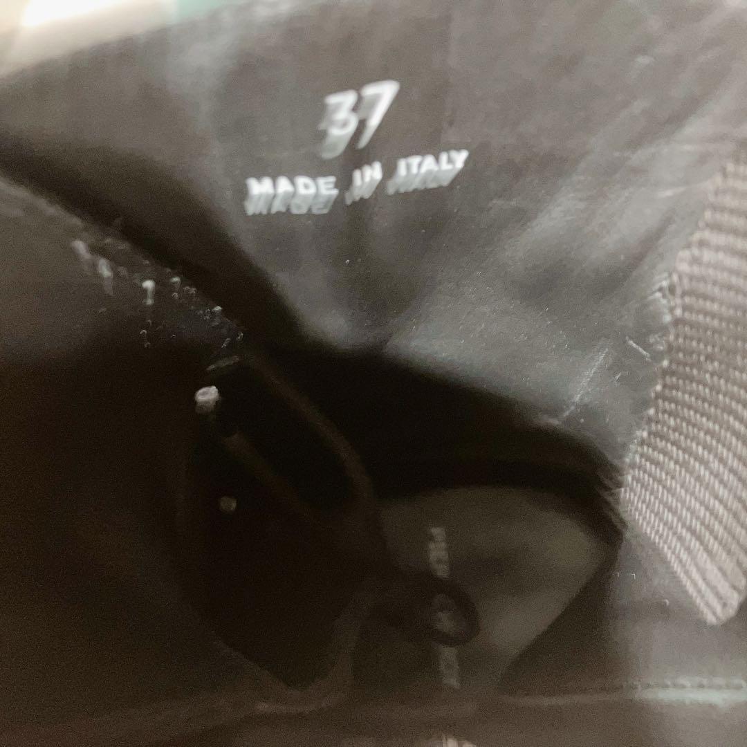 ピエール アルディ　VALENTINA ブーツ　レザー　ブラック　厚底　37