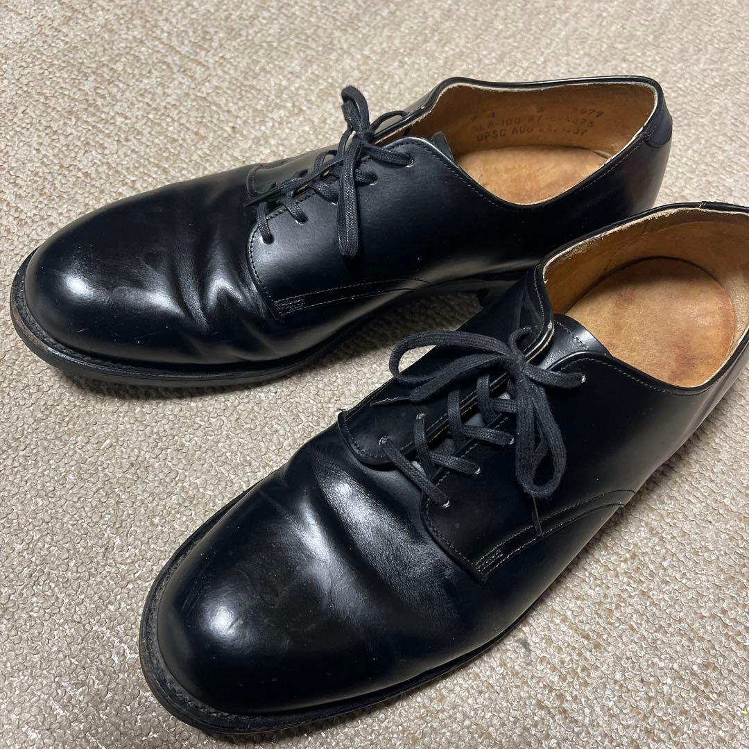 US Navyサービスシューズ デッドストック 9R