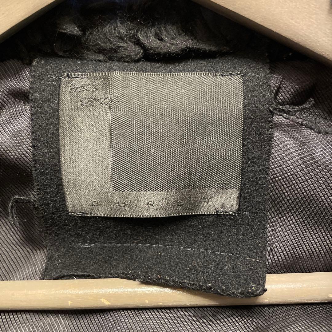 OURET ヌバック レザー メルトン ダウンジャケット 2