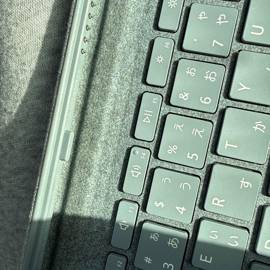 Bluetoothキーボード グレー 日本語