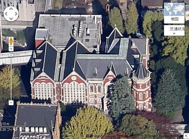 昭和レトロ洋館「慶應義塾大学図書館旧館」　白色模型