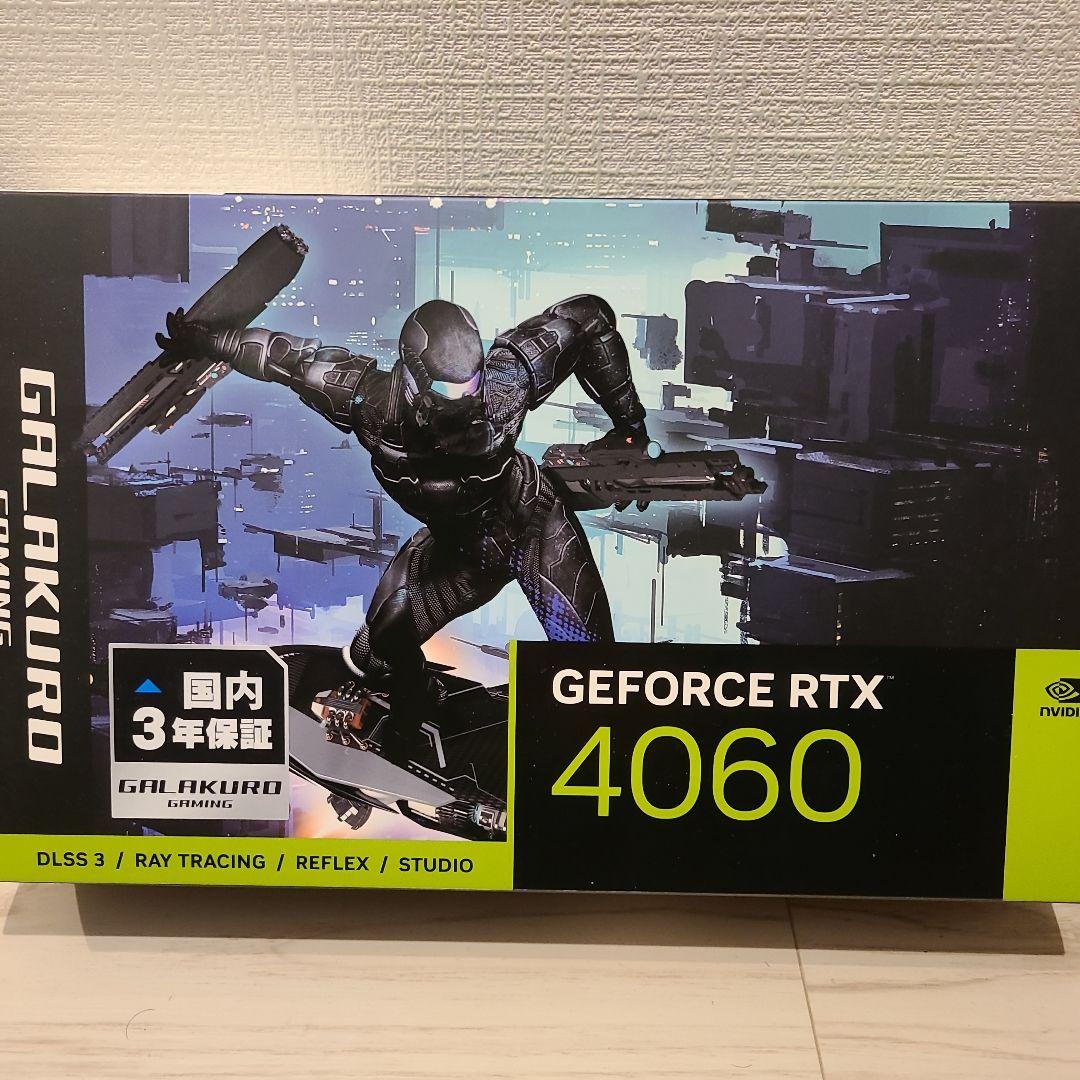 【新品未開封】玄人志向 RTX4060 グラフィックボード