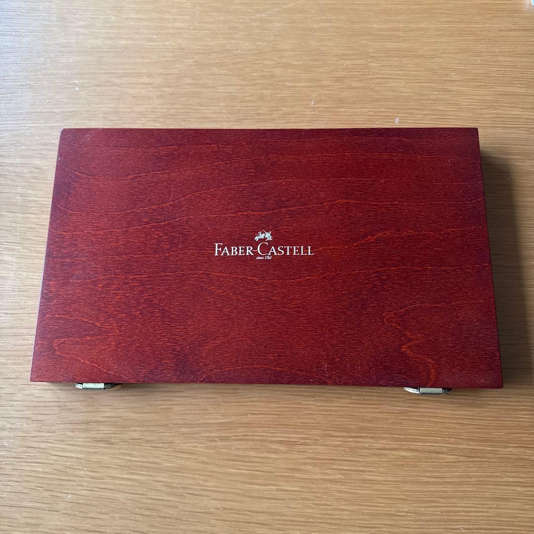 FABER-CASTELL木箱 60色セット色鉛筆 ファーバーカステル