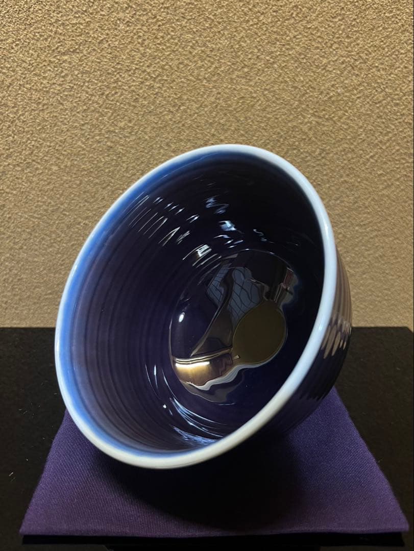 人間国宝　三代徳田八十吉　正彦　茶碗