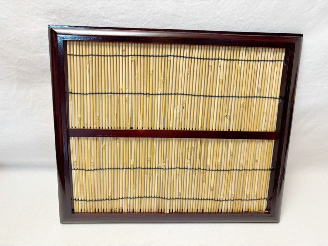 美品 茶道具 塗師 表惠造 木製溜塗 吉野棚 圓能斎好写 組み立式 共箱