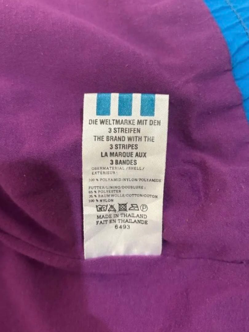 美品 old adidas 銀タグ 80s vintage ナイロンジャケット