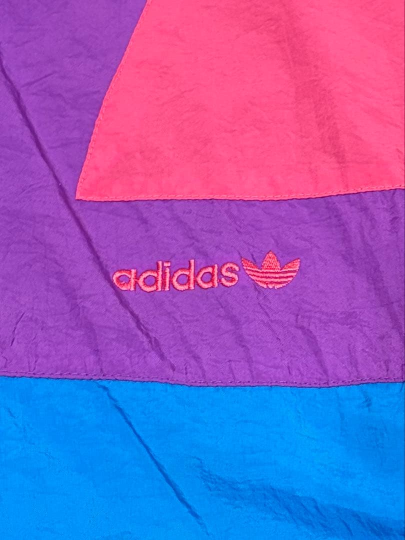 美品 old adidas 銀タグ 80s vintage ナイロンジャケット