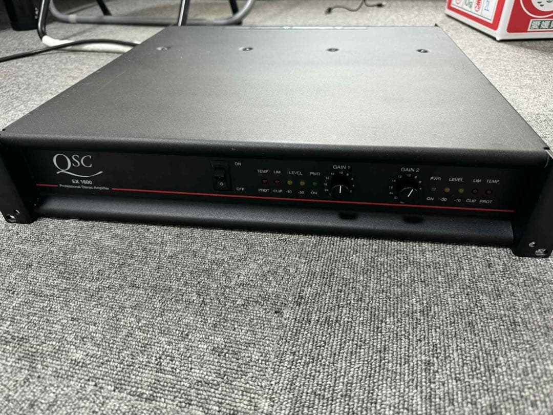QSC EX1600 パワーアンプ