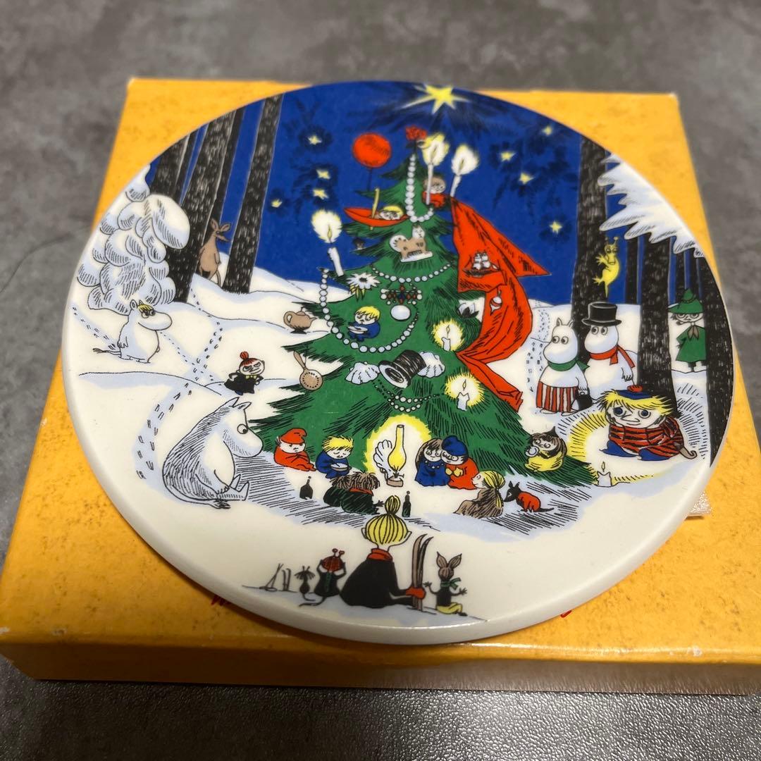 ♠︎未使用♠︎ARABIA♠︎ムーミンプレート アラビア皿 Finland クリスマス