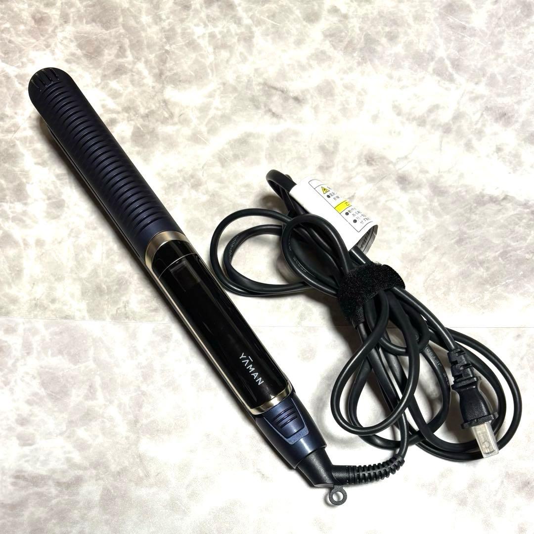 ヤーマン ヘアアイロン ネイビー スムースアイロンフォトイオン YJHB0L