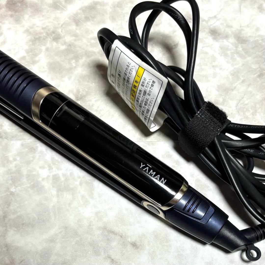 ヤーマン ヘアアイロン ネイビー スムースアイロンフォトイオン YJHB0L