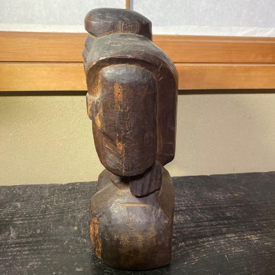 木彫正人作大黒天31cm17cm12cm