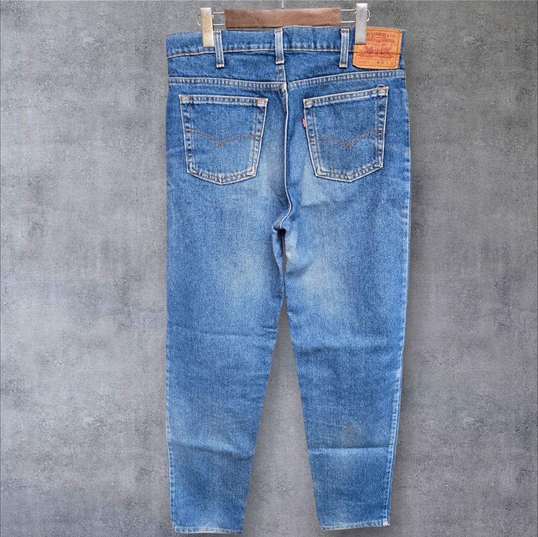 ​【USA製】90s Levi's 610 W34 刻印525 極太テーパード