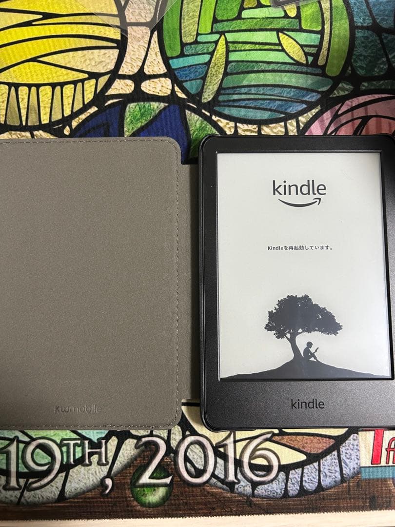 Kindle (16GB) 6インチディスブラック 広告なし　カバー付き