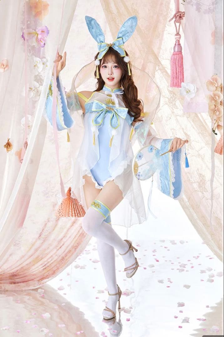 Malymoon シャーベットカラー織姫バニー スカイブルー