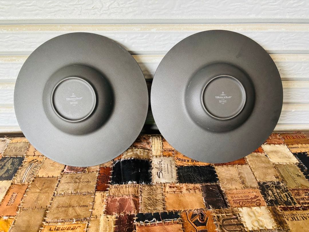 L41★Vileroy &Boch★マニファクチャー 2枚 食器 洋食器 パスタ