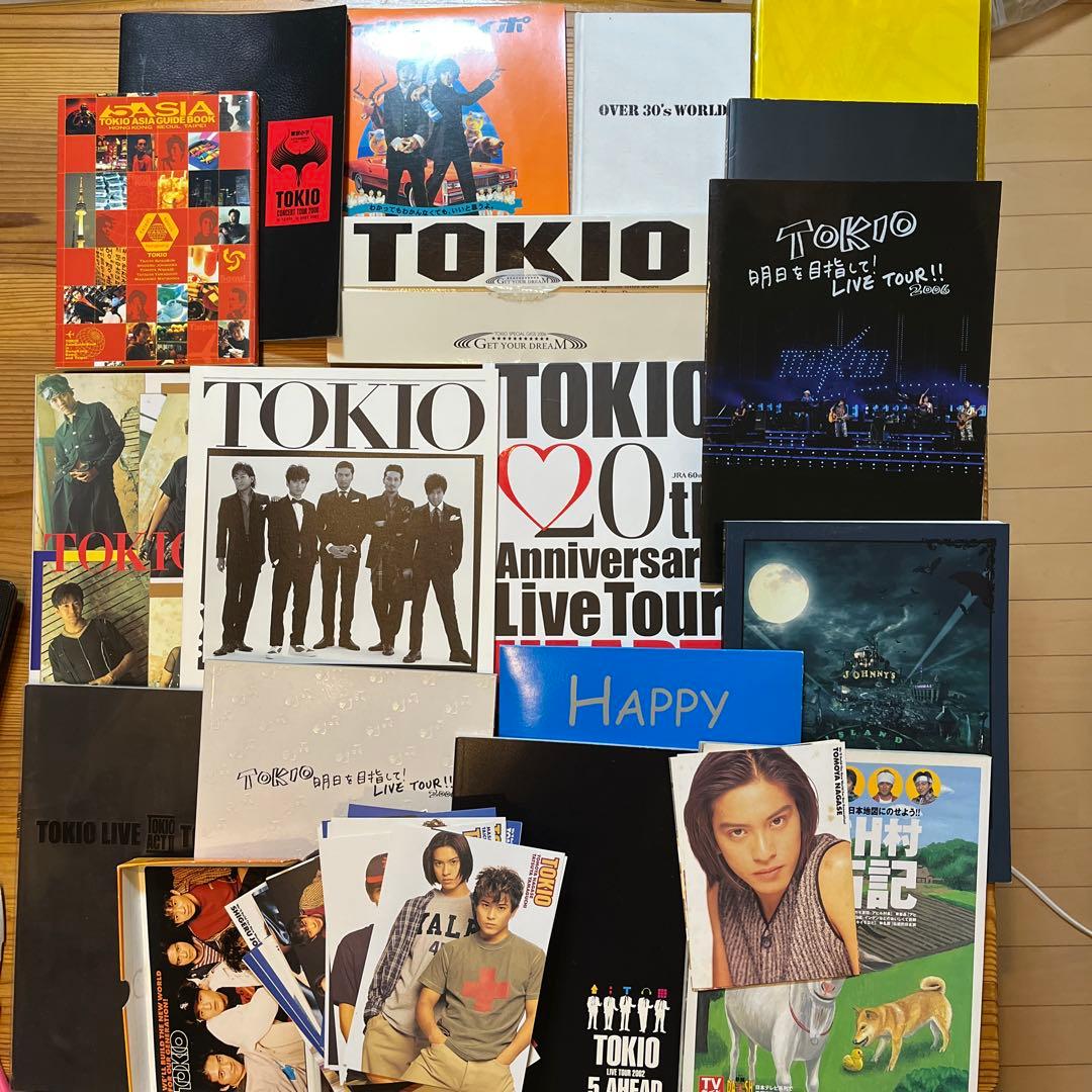 TOKIO コンサート　パンフレット　切り抜き…平家派　カード　本　公式生写真！