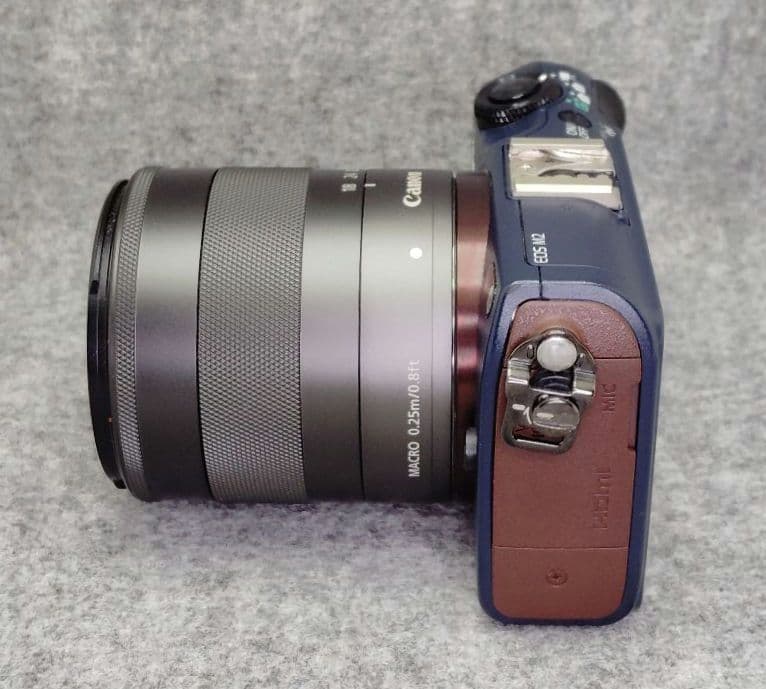 EOS M2 EF-M18-55レンズキット ベイブルー 希少