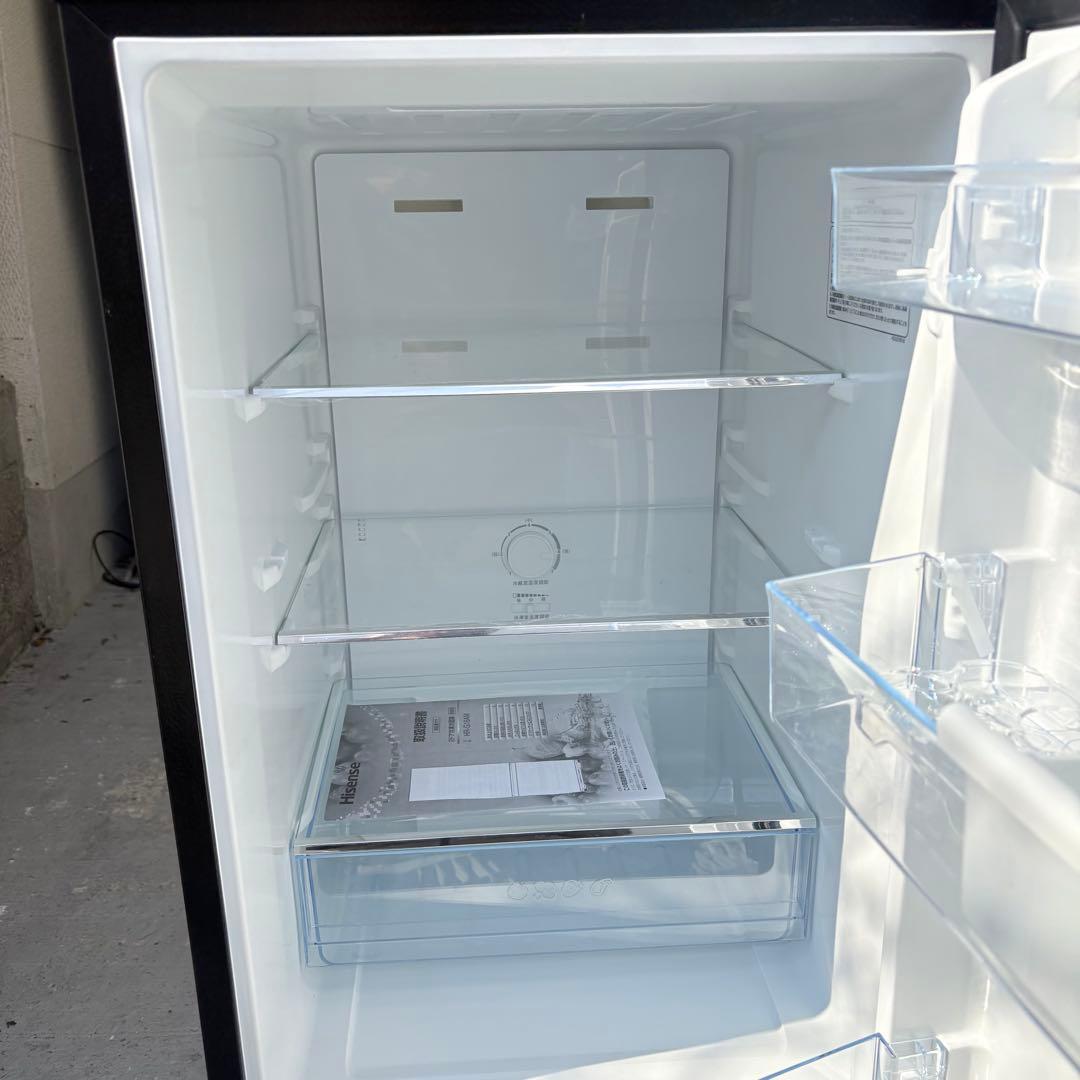 ハイセンス2023年冷蔵庫洗濯機セット　一人暮らしセット　分解洗浄済み