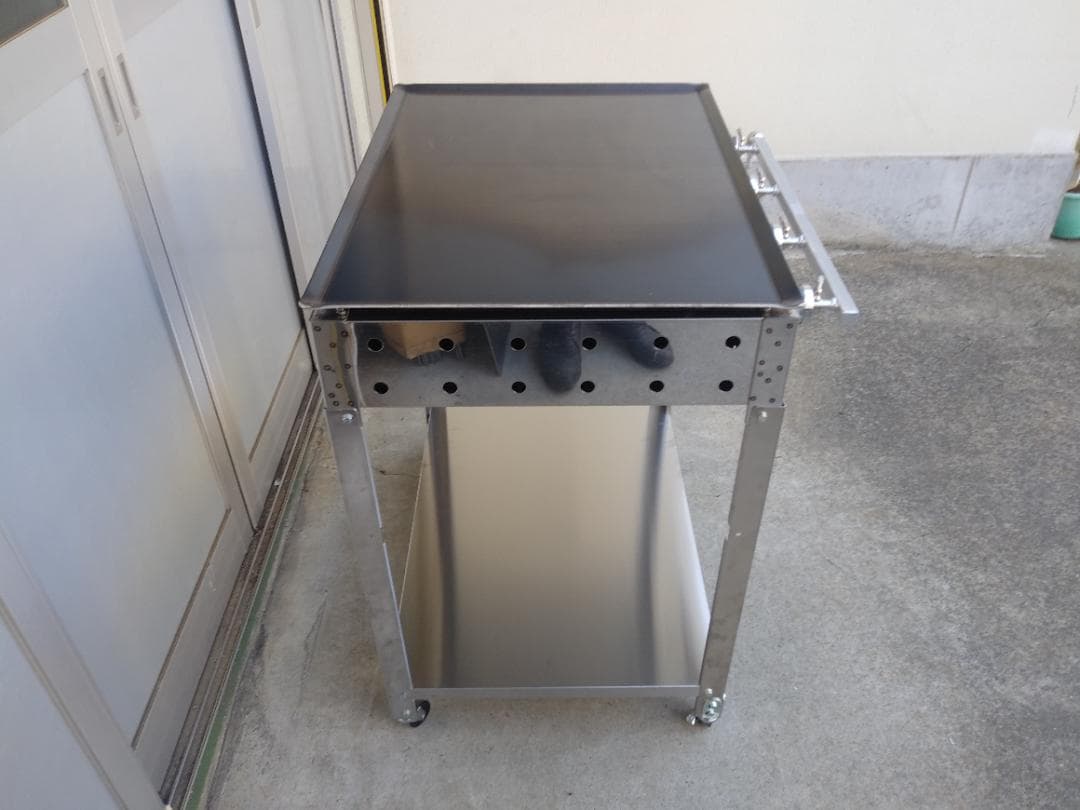 専用台セット　鉄板焼き　プロパンガスグリラー　お好み広島焼きそばうどん　海の家祭