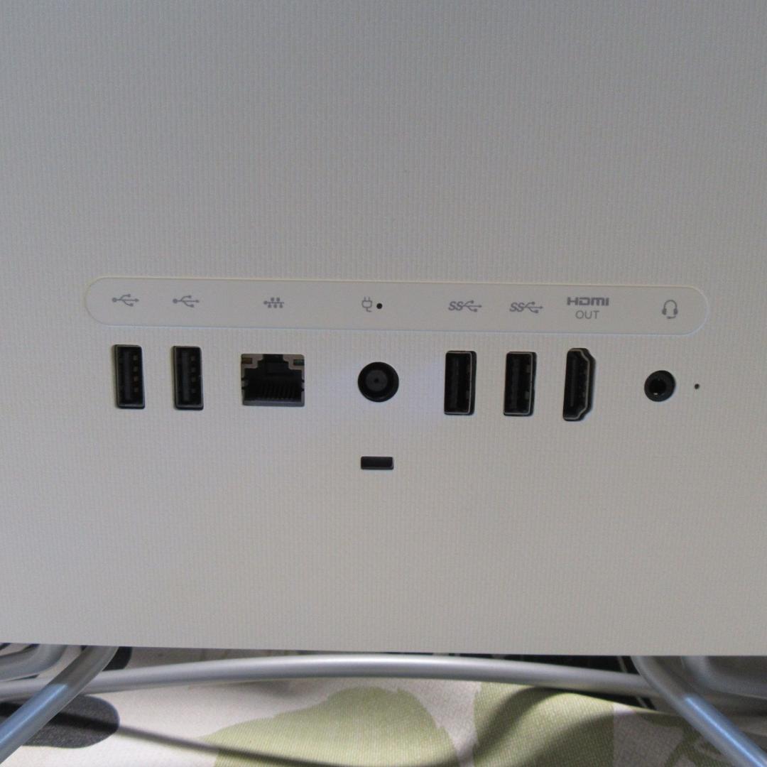 人気の白！Win11公式対応CPU/メ8G/SSD+HDD/DVD/カメラ/無線