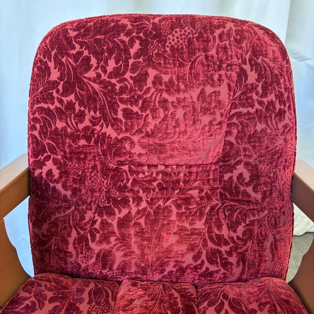 21⭕️展示品　ポスチャーサポートチェア　PSC-IV　赤　腰痛対策　設置無料