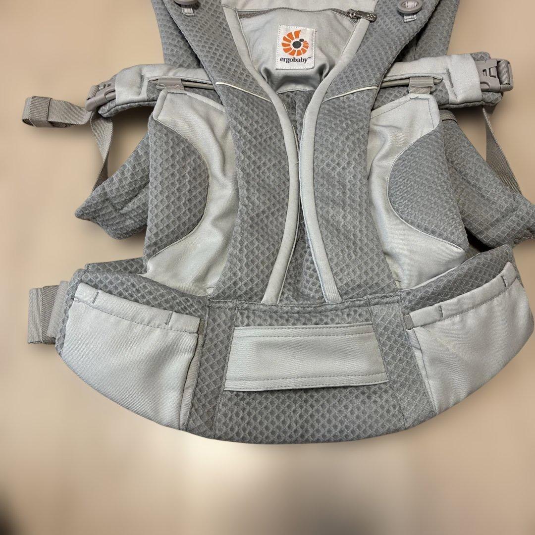 エルゴの抱っこひも　オムニブリーズ　パールグレー メッシュ ergo抱っこ紐