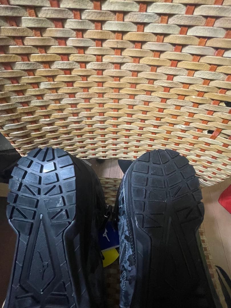 Mizuno オールマイティLS 安全靴 ユニセックス ダークグレー×ブラック