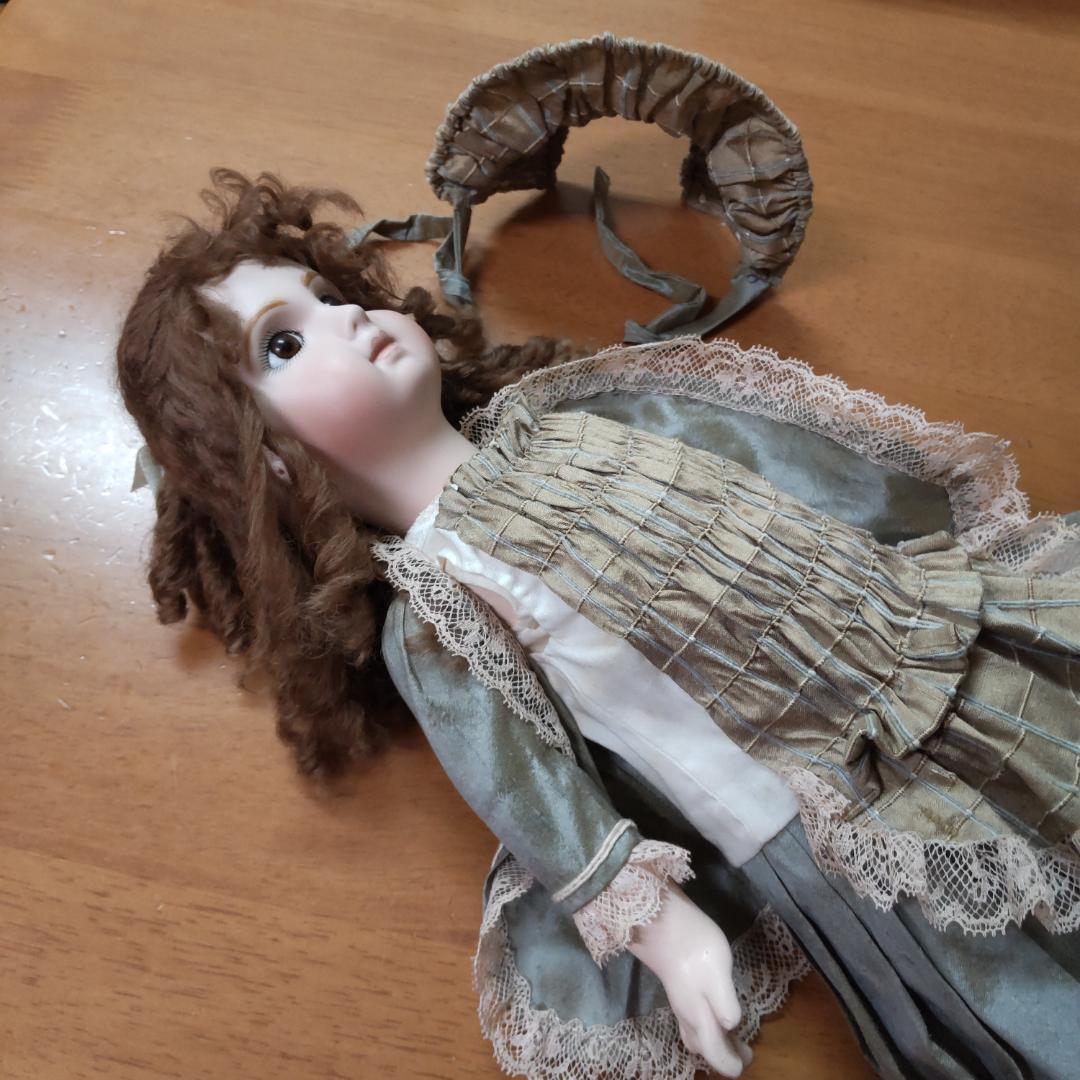アンティークドール　リプロ　人形　ジュモー　海外作家　ビスクドール
