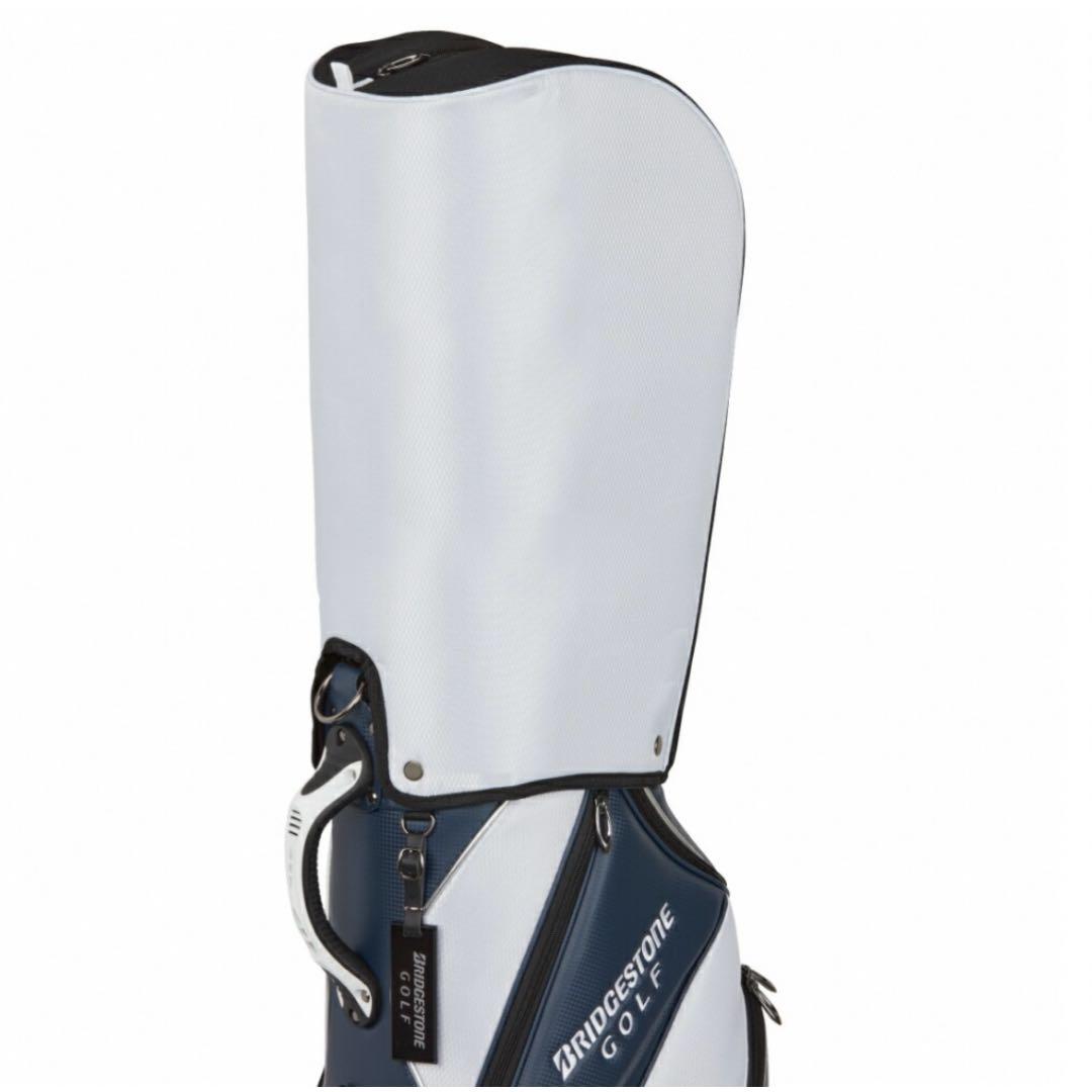 ブリジストン キャディバック ホワイト×ネイビー 軽量 新品未使用