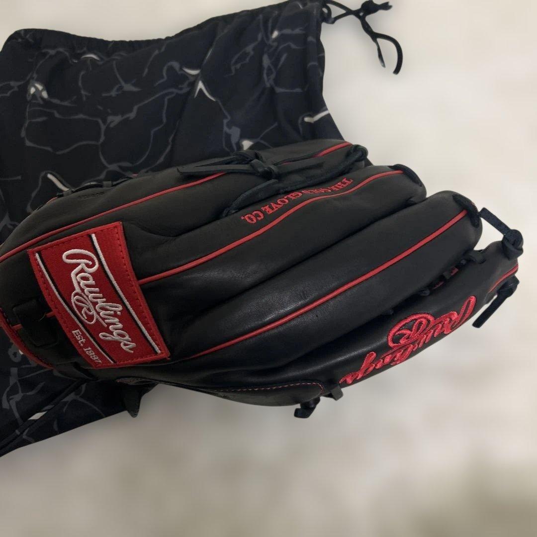 希少極美品　ローリングス　外野用　軟式グローブ トラウトモデル　おまけ付き