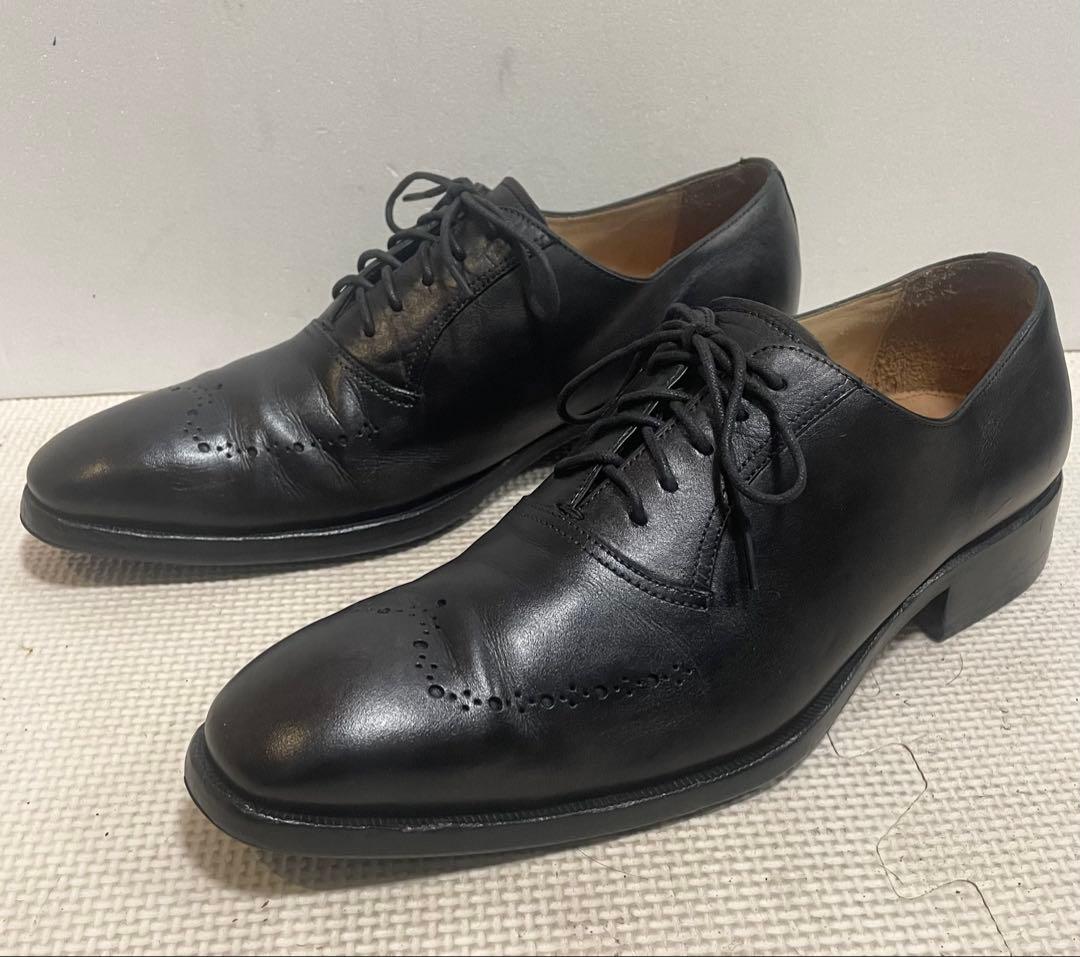 イタリア製GUCCIグッチウイングチップ ドレス　ビジネスシューズ 40