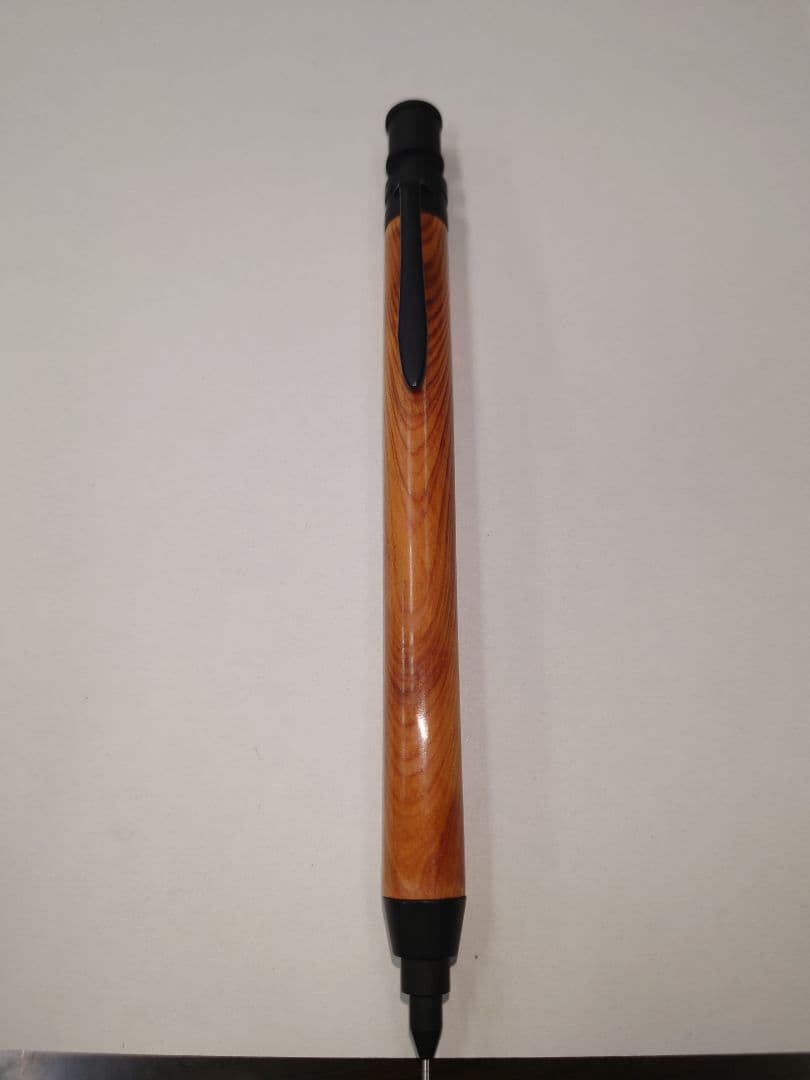 木軸ペン　ケヤキ　シャープペンシル　0.5　拭き漆　うるし仕上げ　MDS1